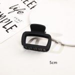 Akr&uuml;&uuml;list Barrette Elegant &uuml;hev&auml;rvilised juuksek&uuml;&uuml;ned Krabi juukseklambrid Vintage lihtsad naiste juukseaksessuaarid hobusesaba k&uuml;&uuml;nisklambrid krabid