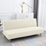 Uus Jacquard kangast k&auml;eta diivanvoodi kate Diivan Kokkupandav diivanvoodi katted Stretch Protector elastne pingi kate Futon L Size elevandiluuvalge