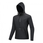 WOSAWE meeste ratta tuulejope, tuulekindel ja hingav rattajope v&auml;lispordiriided 2XL must