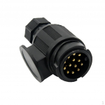 13 kontaktiga haagise pistiku pistik RV pukseerimisjuhtmete adapter