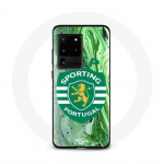 Samsung Galaxy S20 Ultra &uuml;mbris SCP sportliku portugali rohelise taustaga