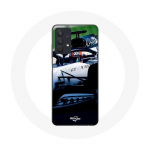 Valge &uuml;mbris Samsung Galaxy A32 5G vormel 1 Pierre Gasly F1 draiveri jaoks