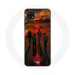 &Uuml;mbris Samsung Galaxy A22 5G Stranger Things 4. hooaja plakatikunsti jaoks Uue teooria meeskonnad