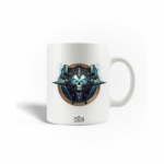 Wow Death Knight logoga keraamiline kruus