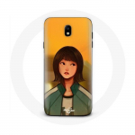 &Uuml;mbris Samsung Galaxy S4 Squid Game Ji Yeong Number 240 jaoks