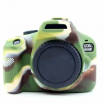 Silikoonist armor naha&uuml;mbris, korpuse kaitse, DSLR-kaamera kott Canoni EOS 4000D 3000D jaoks kamuflaaž