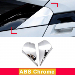 Toyota C-HR CHR 2016 2017 2018 tagaakna spoileri k&uuml;lgkatte saba kolmnurga kaunistustarvikute jaoks ABS Chrome
