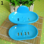 Vannitoa Kahekihiline Tugev Sucker Seebikarp Seebi &auml;ravooluhoidja Seebialus sinine