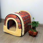 Pet Nest Teddy Dog Nest Kassipesa Kokkupandav Four Seasons universaalne lemmikloomavoodi teie lemmikloomale M