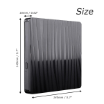 USB 3.0 C-t&uuml;&uuml;pi v&auml;line DVD-draiv CD DVD-RW-m&auml;ngija &uuml;mberkirjutaja-kirjutaja t&ouml;&ouml;laud must must