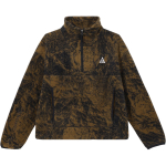 Nike ACG Therma-Fit Wolf Tree Abstract Pattern Fliisist Pullover Huppar Naiste Topid Pruun DM4329-242 S black