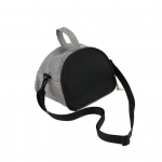 Kaasaskantav hingav hamstrikandja t&otilde;mblukk, pehme tekstuuriga v&otilde;rgudisain, reguleeritav hamstri kott, v&auml;ike lemmiklooma varustus S hall