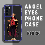 Telefonikott Pehmest Kummist TPU Mobiiltelefoni &Uuml;mbris T&auml;ielik Katvus Kaamera Kaitse Disain P&otilde;rutuskindel Kate OPPO Realme jaoks OPPO A15 must