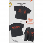 2024 ATEEZ THUNDER POP-UP Pigment T-s&auml;rk Orange ver.