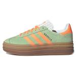 adidas Gazelle Bold Green Spark Screaming Orange Naiste tossud Pool-Roheline-S&auml;delev Core-Valge IH7495 39⅓