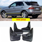 FOR Benz M class ML W166 ML300 ML350 ML320 ML400 Mud flaps Mudguard splash Guard Fender MudFlap Fenders car accessories auto 12-19 With a pedal