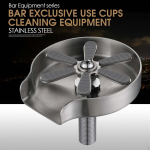 for Kitchen Sinks Coffee Milk Glass Cup Rinser Washer Restaurant Household Bar Pubs h&otilde;be