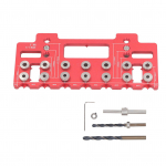 Kapi k&auml;epideme paigaldusmall T&ouml;&ouml;riist Puur Uksehinge k&auml;epideme augu puurimise mall