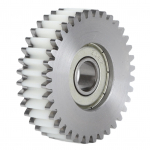 Elektriline rummu mootori hammasratas terasest nailon 36T sisemise k&auml;igu asendusosa MXUS 250 W rummu jaoks