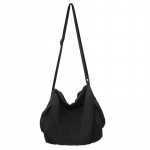 Nailonkott Naiste Crossbody kott &uuml;hev&auml;rviline &otilde;lakott must