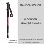 Sirge v&otilde;i T-k&auml;epidemega matkakepid Kokkupandavad kerged jalutuskepid Alumiiniumist libisemiskindla k&auml;epidemega reguleeritavad matkakepid naistele meestele lastele 51-110cm