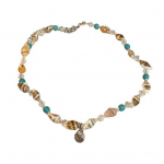 Naiste merekarbiga choker stiilis helmestega meriteo reguleeritava pikkusega puhkusekingitus naise kaelaehe mitmev&auml;rviline