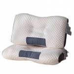 3D Sleep emakakaela padi mugav pestav kaitseb kaela l&uuml;lisamba ortopeediline kontuuriga padi voodipesu, mis aitab hotellis magada Sleep height 4CM