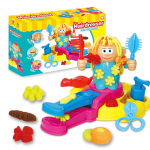 Loominguline juuksurit&ouml;&ouml;koda Juuksur Juuksur V&auml;rv Savi seeria Pol&uuml;meer Plastiliin Modelleerimine DIY m&auml;nguasi &otilde;hukuiv M&auml;ng Joy Dough Lapse kingitus