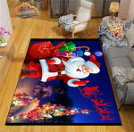 3D-prinditud j&otilde;ulumatid vaip J&otilde;uluvana mood Magamistoa matt elutuba Kontor Laste kodukaunistus 40cm x 60cm