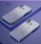 Luksuslik gradiendiga s&auml;delev &uuml;mbris Infinix Hot 40 40i 30 Hot30 30i 20 12 10 11 9 Play 11S NFC silikoonist l&auml;bipaistev tagakaas Hot 30 lilla