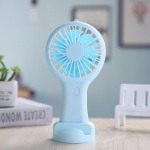 Mini kaasaskantav taskuga k&auml;eshoitav ventilaator USB laadimine Laetav Cool Air Travel Cooler jahutus miniventilaatorid sinine