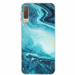 Korpused Samsung Galaxy A7 2018 kaanele, silikoonv&auml;rviline telefoni&uuml;mbrise kate Samsung A7 2018 A750 A750F 6,0-tollise kaitsekesta jaoks Samsung A7 2018 A750