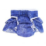 Koer Menstruaalp&uuml;ksid Emased Koerad Menstruatsioonipesu Pestav Lemmikm&auml;hkmed Sanitaarp&uuml;ksid Kutsikad Erutav XS sinine