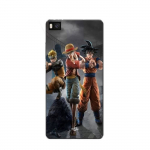Coque Maniacase pour Huawei P8 Sangoku naruto Luffy one piece Dragon Ball z 3D Anime manga