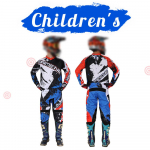 motokrossi k&auml;igukomplekt lastele 20 22 24 26 28 v&otilde;idus&otilde;idu&uuml;likond MX MOTO kampsun ja p&uuml;ksikomplektid Noorte lapsed poiss t&uuml;druk Mootorratas BMX maastikujalgratas Combo XL-26