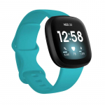 Silikoonrihm Fitbit Versa 3 kellarihmaga Pehme nutikella Correa Sport k&auml;ev&otilde;ru Fit bit Versa 4 Sense kellarihma tarvikud L (6.7 - 8.1 inch)