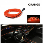 1M/2M/3M/4M/5M auto sisevalgustus LED-riba kaunistus Garland traattross torujuhtme painduv neoonvalgus USB-auto pistikupesa ajam 1M Battery Box