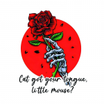 JT123#12x15cm kass sai su keele v&auml;ikese hiirekleebis, romantikaauto kleebis, veeabilise stantsitud vin&uuml;&uuml;lkleebised s&uuml;learvutile, 12x15cm