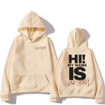 Eminem Slim Shady Kapuutsiga dressipluusid Pikkade varrukatega Meeste Naiste Kapuutsiga Pusad Fliisist Unisex Pulloverid S khaki