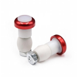 2 tk/partii Jalgratta Lenkstangi Valgus LED Jalgrattavalgus Suunatuli Jalgrattas&otilde;idu Lenkstangi Otsakorgid Ohutus Hoiatusindikaator Lambid Reguleeritav