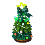 DIY Twist Stick J&otilde;ulupuu Mini DIY Tree Kit Keeratud j&otilde;ulupuu kaunistused Lauaplaadi kujuke kodupeo pulmakaunistuseks B