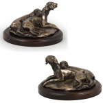 Weimaraner, Grey Ghost - dog statue, figurine for office, trophy for dog show by Art-Dog brand