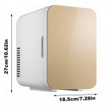 Kaasaskantav 12 V autok&uuml;lmik 6L minik&uuml;lmik kontorisse magamistuppa Auto Energias&auml;&auml;stlik Matkak&uuml;lmik Auto elektroonikaseadmed h&otilde;be