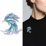 Aksessuaar Stiilne peen, s&auml;rav l&auml;ikega pross, emane rev&auml;&auml;r Pross Animal