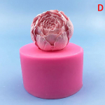 Silikoonist koogivorm &scaron;okolaadiseebi valmistamise t&ouml;&ouml;riistad k&uuml;&uuml;nlavormiga reljeefne lille&otilde;is Aroomiteraapia kommid K&auml;sitsi valmistatud pulmadekoratsioon