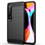 Xiaomi Mi 10 5G &uuml;mbrise kaitseraua kummist s&uuml;sinikkiust kate jaoks xaomi mi10 tagakaas xiaomi 10 5 g silikoon&uuml;mbriste jaoks Mi 10 must