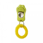 K&auml;pakujuline k&auml;pakujuline koerakl&otilde;psutaja m&auml;nguasjad Mitmev&auml;rvilised koerakoolitustreener Kliki kassidele/kutsikatele tumesinine v&auml;rv