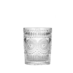 Nordic Style Retro Relief p&auml;evalilleklaasist kohvitass piimatass hommikus&ouml;&ouml;gitass mahlatass