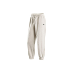 Nike logo prinditud fliisist vabaaja spordip&uuml;ksid naistele Alaosad Beež DV7097-200 XL
