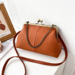 Elegantne PU naiste v&auml;ike &otilde;lakott Luksuslik disainklamber Clutch Retro naiste rahakott ja k&auml;ekotid Crossbody kotid pehme nahk